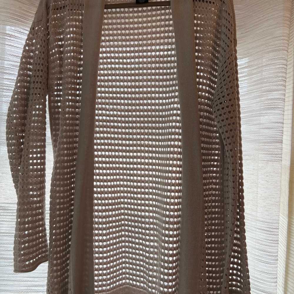 Nic&Zoe Beige Cardigan